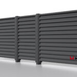 Ламели для забора жалюзи Luxe V RAL 7024 – порошковое покрытие, толщина 0,45 мм в Пятигорске | фото 6