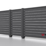 Планкен для забора 120 mm RAL 7024 – покрытие порошковое, толщина 0,45 мм в Пятигорске | фото 5