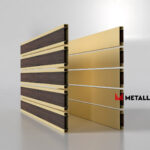 Планкен для забора Printec под дерево 120 mm RAL 1014 – покрытие порошковое, толщина 0,45 мм в Пятигорске | фото 3