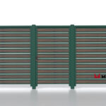 Планкен для забора Printec под дерево 120 mm RAL 6005 – покрытие полиэстер, толщина 0,45 мм в Пятигорске | фото 6