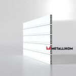Планкен для забора ранчо 120 mm RAL 9003 – покрытие матовое, толщина 0,45 мм в Пятигорске | фото 2